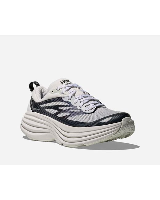 Hoka One One Blue Stealth/tech Bondi 8 Caged Lifestyle Shoes
