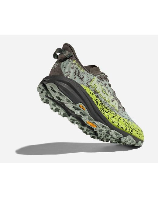 Hoka One One Green Speedgoat 6 Gore-tex Trail Shoes for men