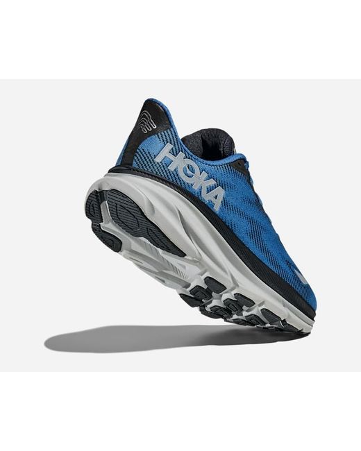 Hoka One One Blue Clifton 9 Gore-tex Road Running Shoes for men