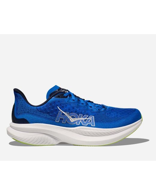 Hoka One One Mach 6 Schuhe für Herren in Electric Cobalt/Varsity Navy Größe 40 2/3 | Straße in Blue für Herren