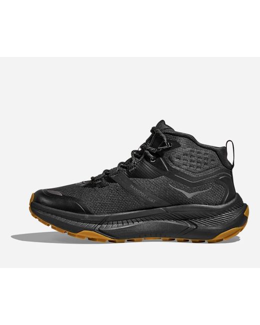Hoka One One Black Transport Hike Gore-tex Hiking Shoes