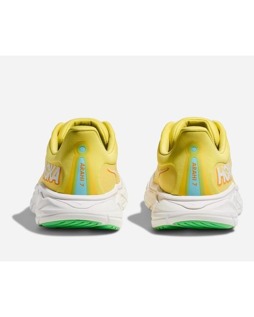 Arahi 7 Chaussures en Lemonade/Solar Flare Taille 40 2/3 | Route Hoka One One pour homme en coloris Yellow