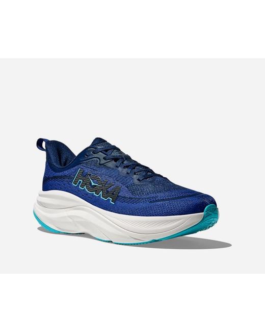 Hoka One One Blue Skyflow Road Running Shoes for men