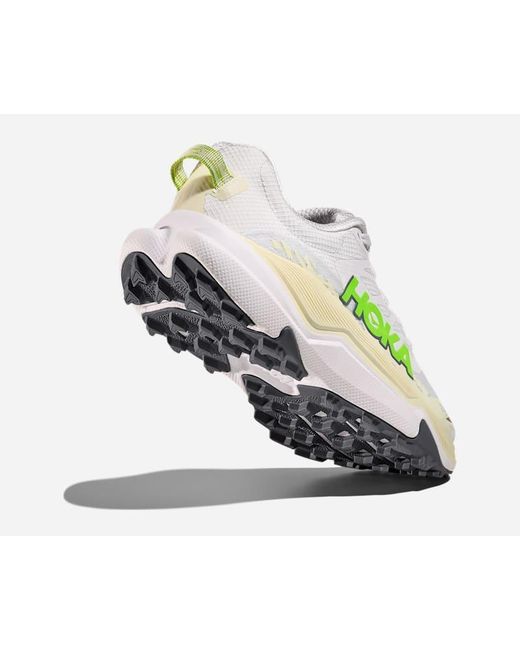 Hoka One One White Torrent 4 Trail Shoes
