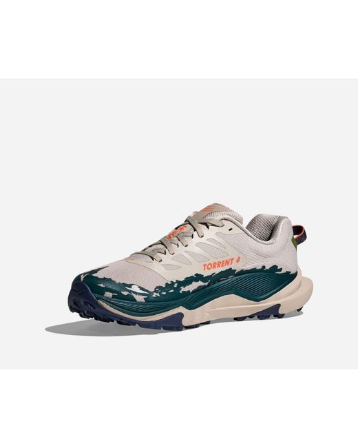 Hoka One One Blue Torrent 4 Trail Shoes for men