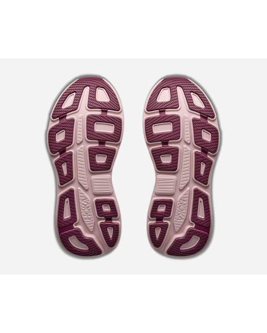 Hoka One One Pink Bondi 9 Road Running Shoes