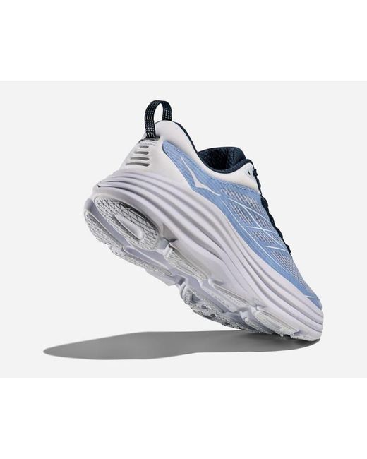 Hoka One One Blue Stealth/tech Bondi 8 Caged Lifestyle Shoes