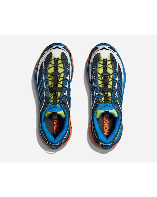 Hoka One One Blue Mafate Three2 Lifestyle Shoes