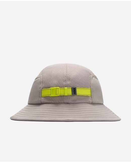 Hoka One One Gray Adventure Hat 2.0