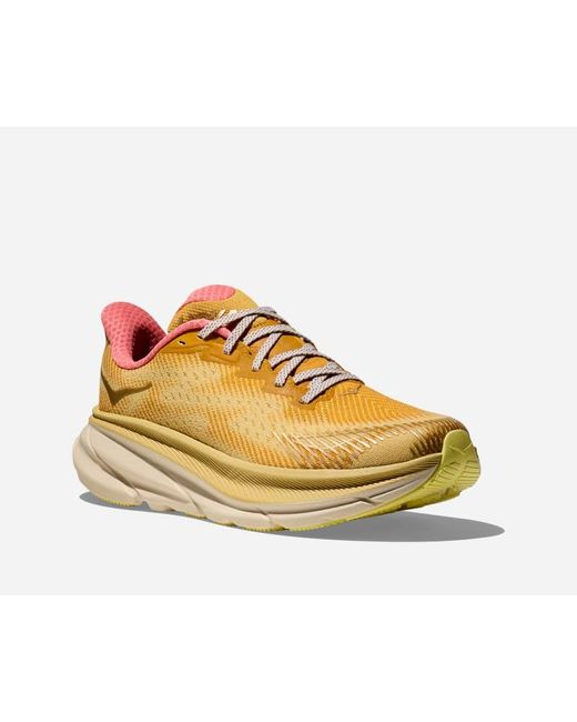 Hoka One One Yellow Stealth/tech Clifton 9 Gore-tex Lifestyle Shoes