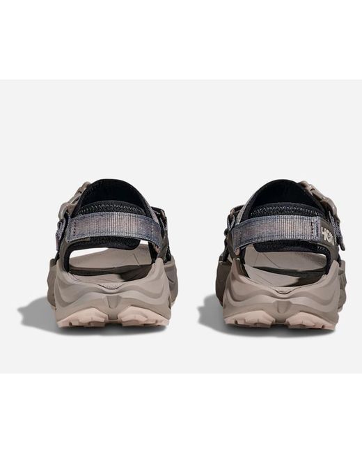 Hoka One One Black Infini Hike Tc Hiking Sandals for men