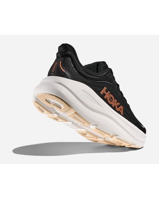Hoka One One Black Bondi 9 Road Running Shoes
