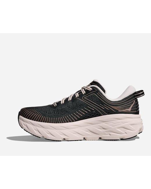 Hoka One One Black Bondi 7 Lifestyle Shoes