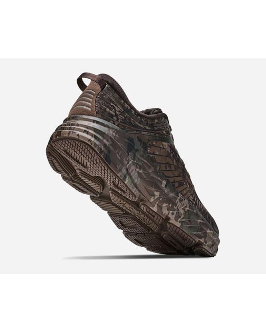 Hoka One One Brown Bondi 7 Beams Shoes