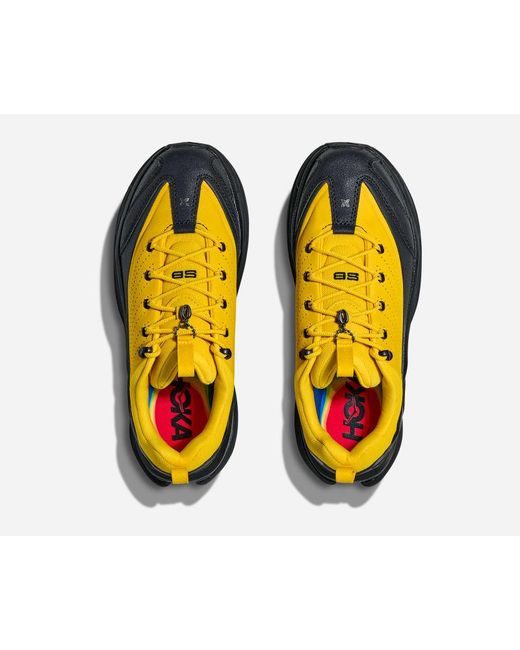 Hoka One One Yellow Elevon X Spencer Badu Lifestyle Shoes