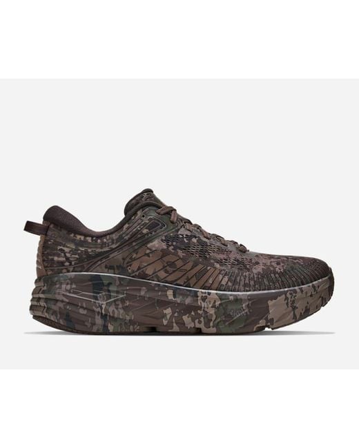 Hoka One One Brown Bondi 7 Beams Shoes