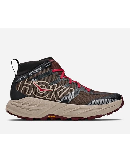 Hoka One One Black Speedgoat 7 Hike Gore-tex® Hiking Shoes for men
