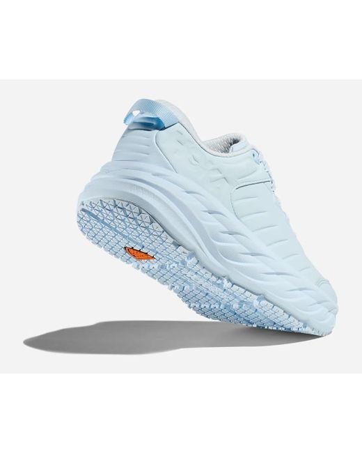 Bondi SR Chaussures pour Femme en Ice Water/Ice Water Taille 41 1/3 Large | Route Hoka One One en coloris Blue