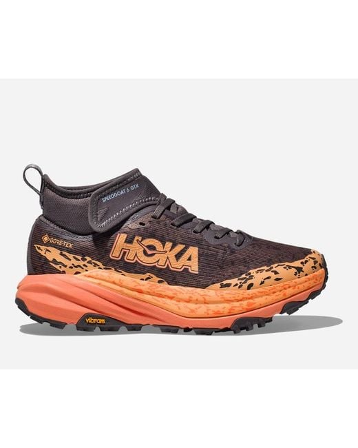Hoka One One Blue Speedgoat 6 Mid Gore-tex Trail Shoes