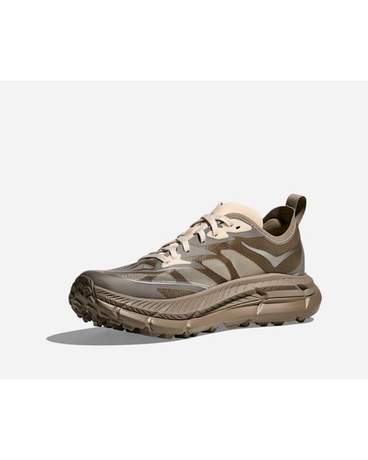 Hoka One One Gray Mafate Speed 4 Lite Lifestyle Shoes