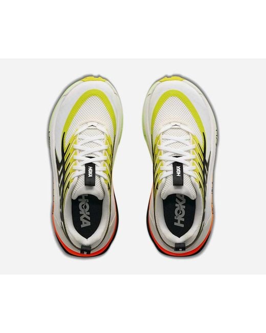 Hoka One One Yellow Stinson 8 Trail Shoes for men