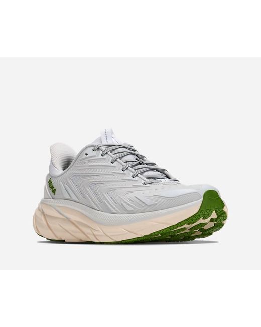 Hoka One One White Clifton Utl Lifestyle Shoes