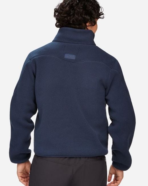 Hoka One One Blue Ridgetop Full-zip Fleece for men