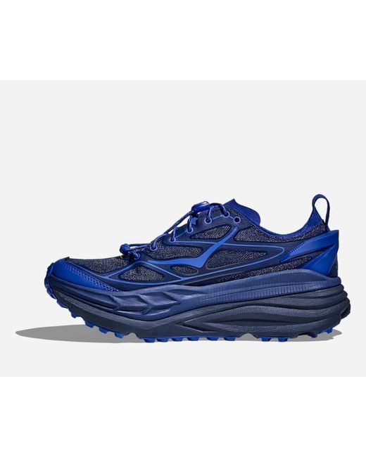 Hoka One One Blue Stinson One7 Trail Shoes