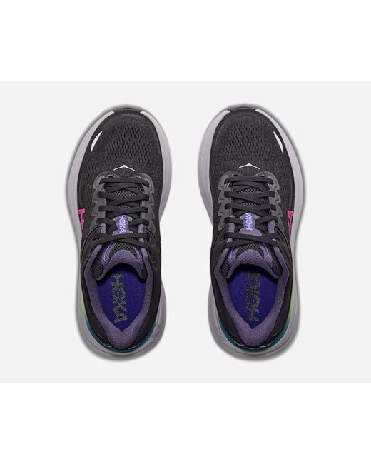 Hoka One One Gray Bondi 9 Road Running Shoes