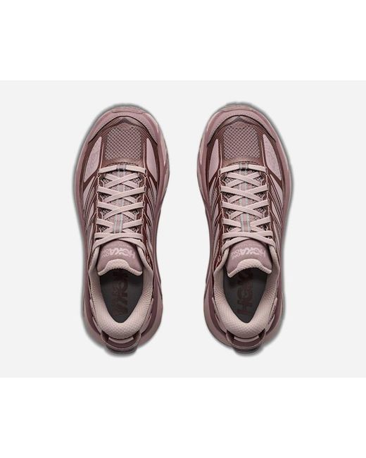 Hoka One One Pink Mafate Speed 2 Lifestyle Shoes