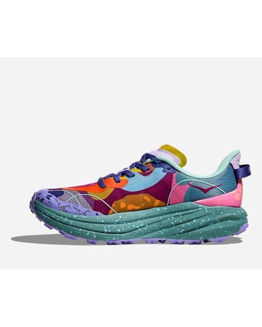 Hoka One One Blue Kid's Speedgoat 6 Studio Proba Lifestyle Shoes
