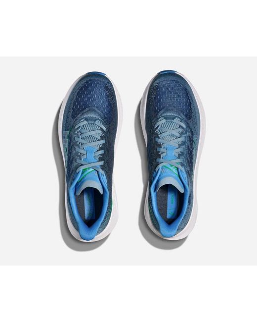 Hoka One One Mach 6 Schuhe für Herren in Downpour/Thunder Cloud Größe 40 | Straße in Blue für Herren