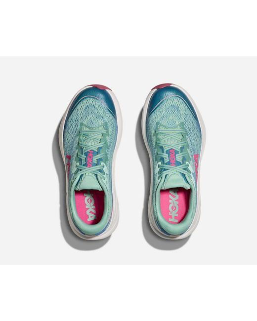 Hoka One One Blue Kid's Rincon 4 Road Running Shoes