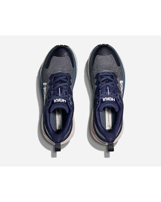 Hoka One One Challenger 7 GORE-TEX Schuhe für Herren in Midnight Blue/Grout Größe 40 2/3 | Gelände für Herren