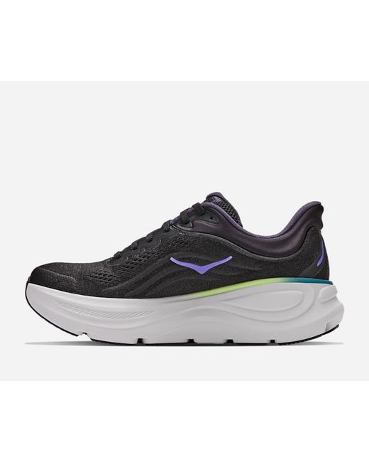 Hoka One One Gray Bondi 9 Road Running Shoes