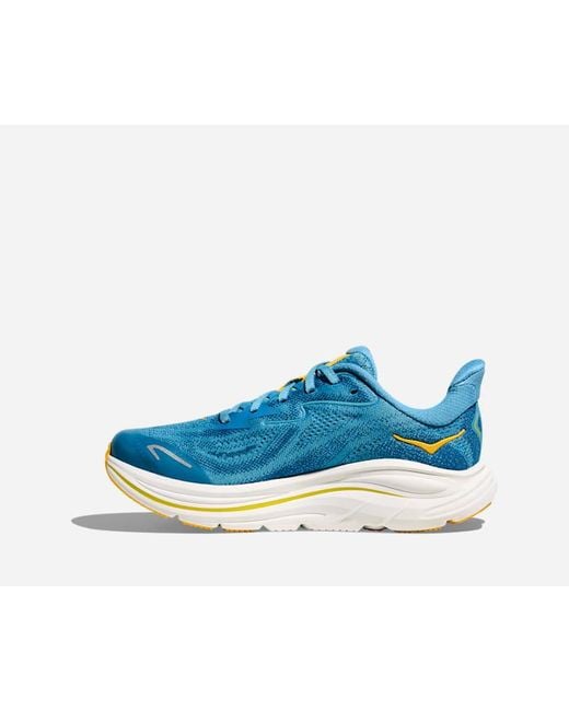 Hoka One One Blue Kid's Clifton 10 Road Running Shoes