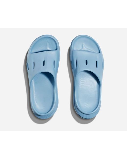 Hoka One One Blue Ora Recovery Slide 3 Schuhe in Dusk/Dusk Größe M45 1/3/ W46 2/3 | Freizeit