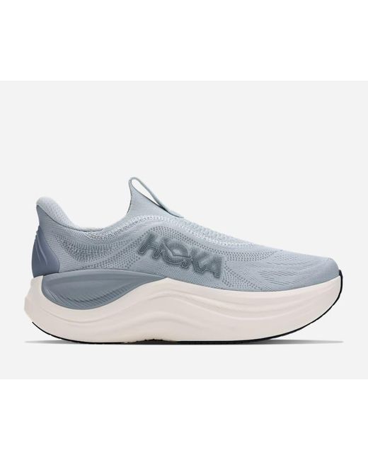 Hoka One One Blue Skyward Laceless Recovery Shoes
