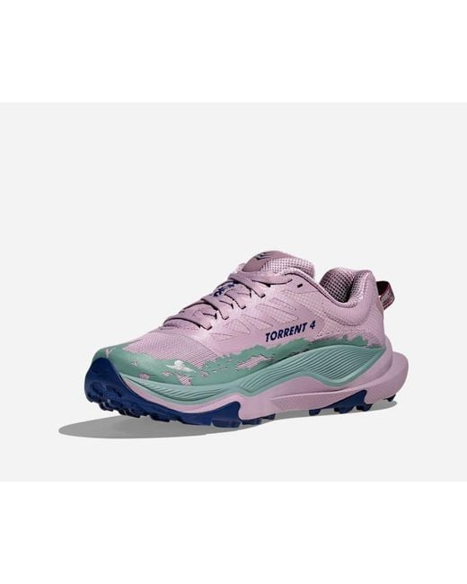 Hoka One One Blue Torrent 4 Trail Shoes