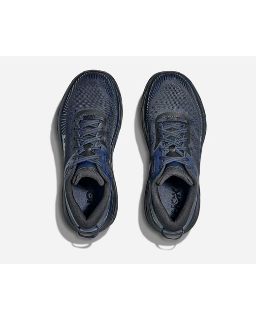 Hoka One One Blue Bondi 7 Lifestyle Shoes for men