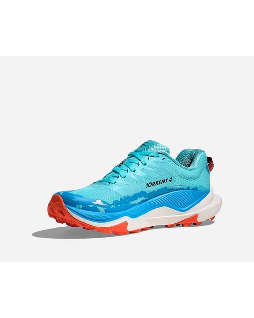 Hoka One One Blue Torrent 4 Trail Shoes