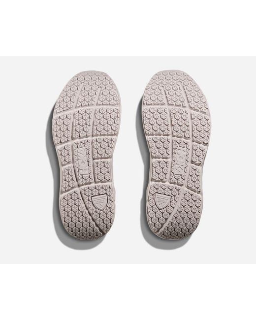 Hoka One One White Arahi Sr Walking Shoes