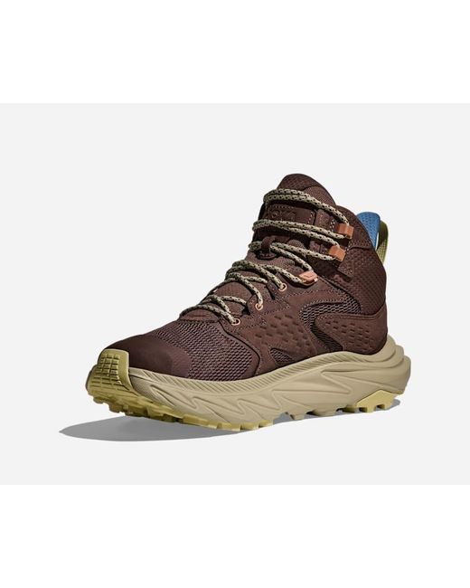 Hoka One One Anacapa 2 Mid GORE-TEX Schuhe für Herren in Walnut/Oyster Mushroom Größe 40 2/3 | Wandern in Brown für Herren