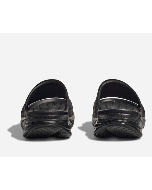 Hoka One One Black Ora Athletic Slide