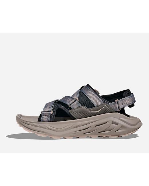 Hoka One One Black Infini Hike Tc Hiking Sandals for men