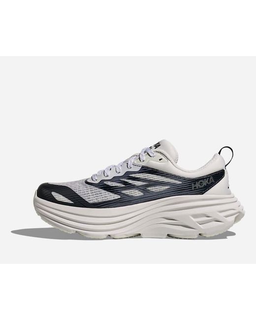 Hoka One One Blue Stealth/tech Bondi 8 Caged Lifestyle Shoes