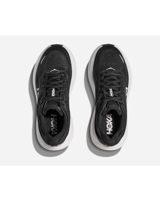 Hoka One One Black Bondi 9 Road Running Shoes for men