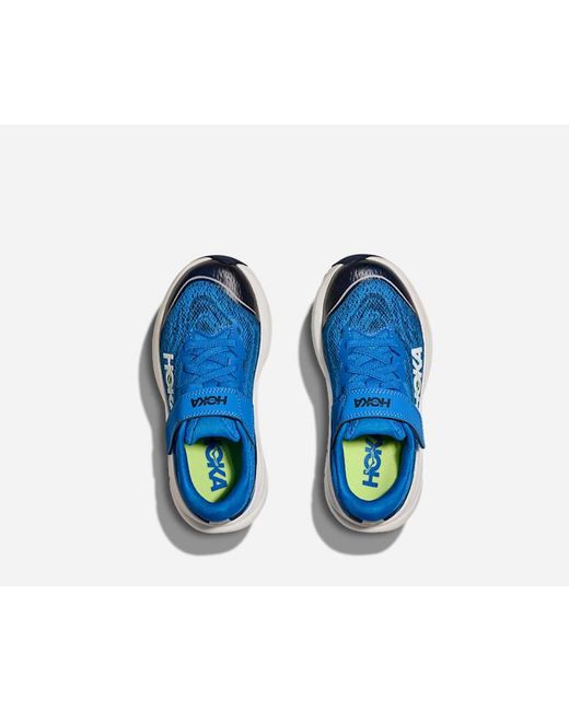 Hoka One One Blue Kid's Rincon 4 Road Running Shoes