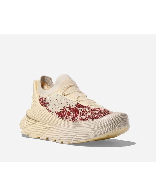 Hoka One One Pink Restore Chukka Paria Farzaneh Schuhe in Cream Größe 36 | Lifestyle
