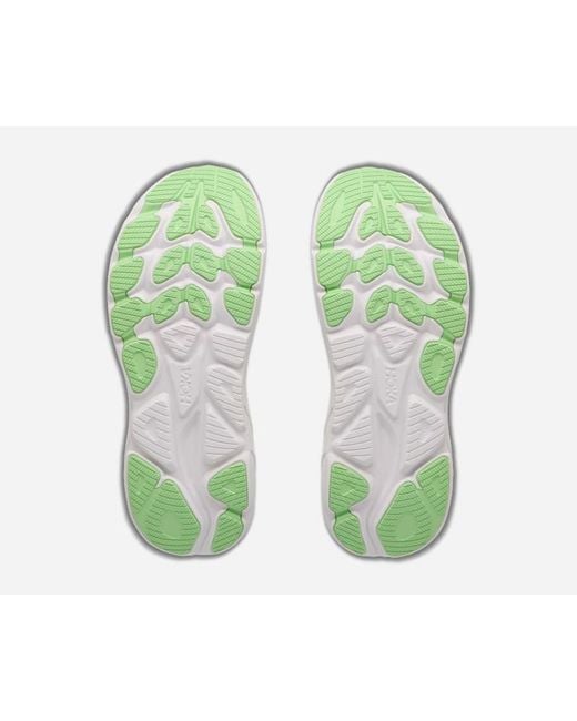 Hoka One One White Clifton 11 Road Running Shoes